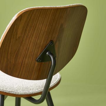 2 Chaises Olympia Tissu Beige