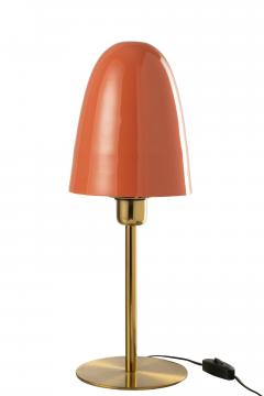 Lampe de table Métal Corail-Or