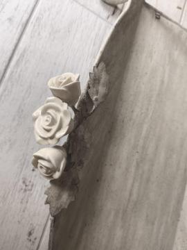 Valet Charmille Roses Porcelaine Coquecigrues