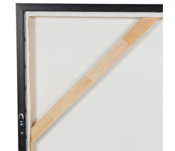 Peinture Encadrée Charme Brun Noir 100*100