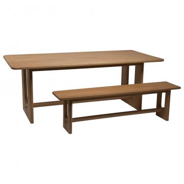 Table à Manger Bois Naturel Edwin 200cm