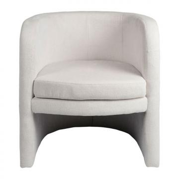 Fauteuil Club Tessia Ecru