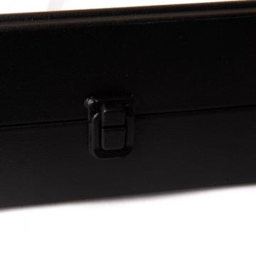 Horloge de Gare Métal Noir