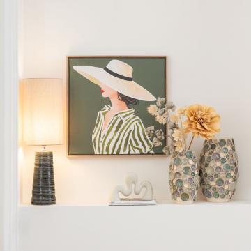 Lampe Tom Ardoise Céramique