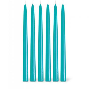 Bougie Flambeau Turquoise