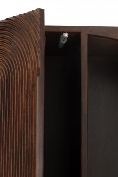 Bibliothèque Etagère Mode Manguier Brun