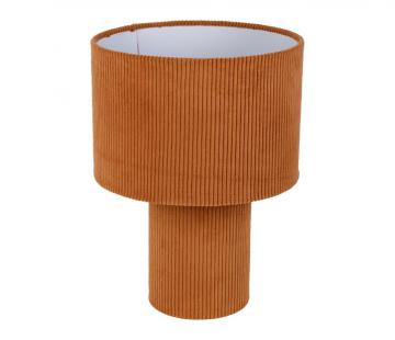 Lampe Element Terracotta Velours Côtelé
