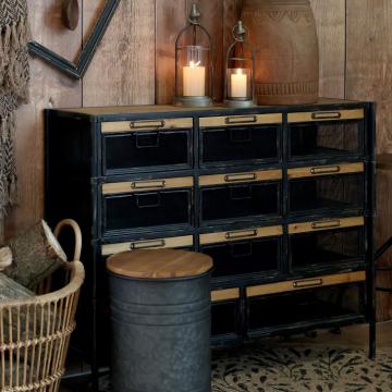 Commode Indus Factory Bois Métal