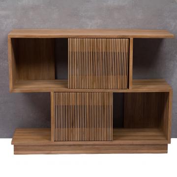 Console Portes Coulissantes Calopsite Teck Massif