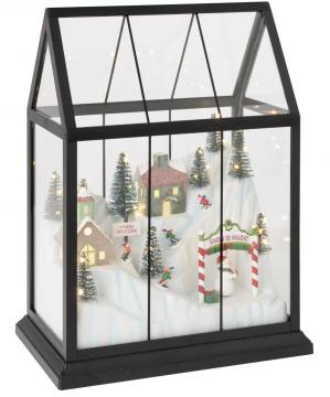 Village de Noël Verre Led MM