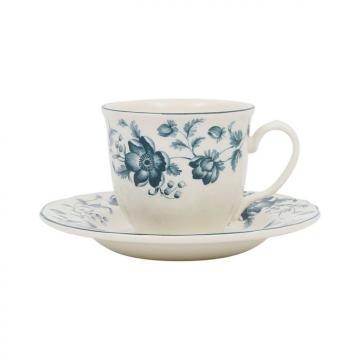 6 Paires Tasse Margaux Bleu Comptoir de Famille