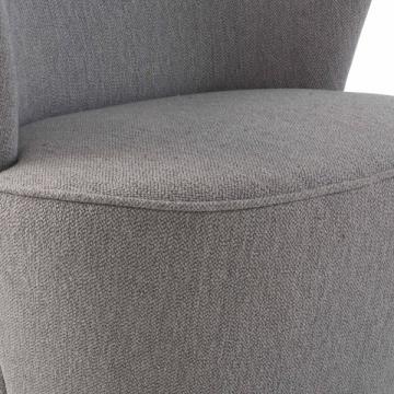 Fauteuil Barnabé Pivotant Tramé Gris