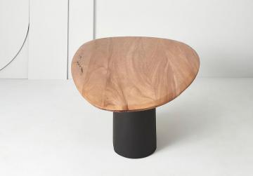 Table Galet Contemporaine Suar Massif