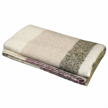 Plaid Calypso Framboise 130*200