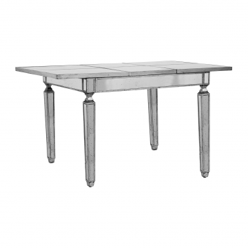 Table Rallonge Bois Miroir