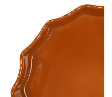 Plat à Tarte Charlotte Caramel Coté Table