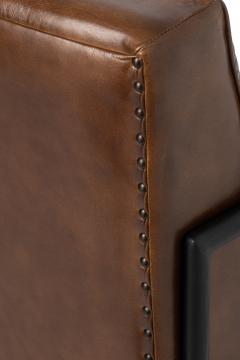 Fauteuil Cuir Indus Vintage