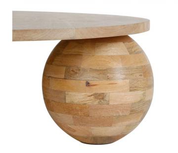 Table Basse Ronde Organic Naturel