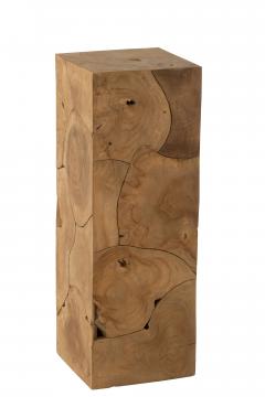 Colonne Puzzle Teck Naturel GM