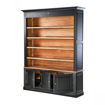 Bibliothèque Fontainebleau 3 Portes Bois Massif