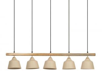 Suspension Indus Ferese Sable 5 Feux