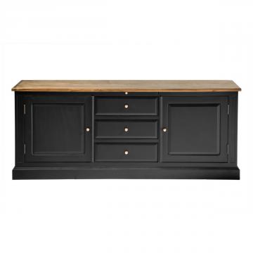 Buffet Bas Fontainebleau 3 Tiroirs 2 Portes