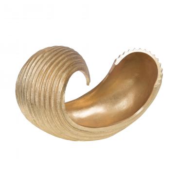 Deco Coupe Vague Or Patine