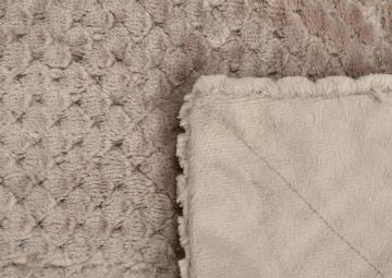 Plaid Damier Taupe 130*170
