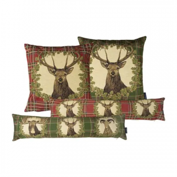 2 Boudins de Porte Tartan Cerf