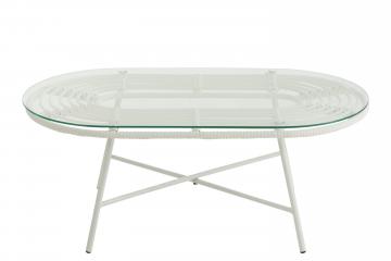 Table Basse Ovale ▬ (2 couleurs) (Outdoor)