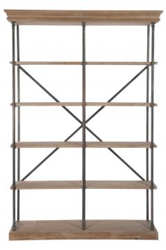 Etagère Indus 4 Niveaux Bois Métal