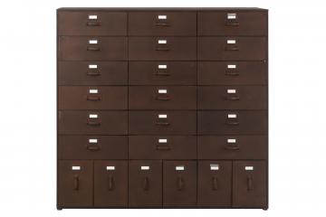 Meuble de Métier Indus Bad Métal Rouille