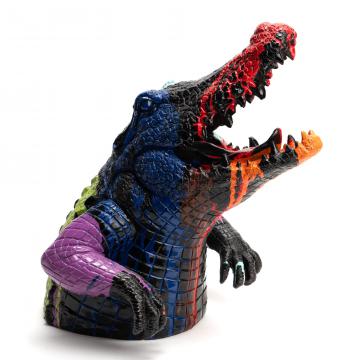Crocodile Attaque Trash Noir (Outdoor)