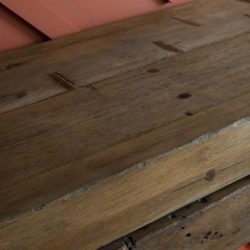 Console Etabli Bois Recyclé Fond de Bateau
