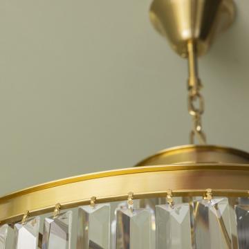 Lustre Fulgurant Doré 22 Lampes