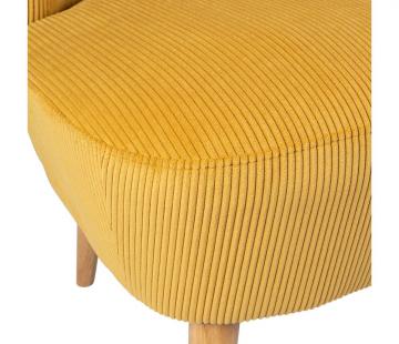 Canapé 2 Places Eléonore Moutarde