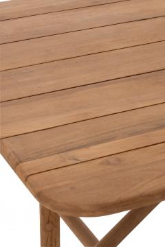 Table à Manger Palo Teck Naturel Recyclé 200cm