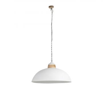 Suspension Bois Métal Indus Ferese Blanc GM