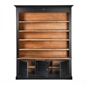 Bibliothèque Fontainebleau 3 Portes Bois Massif