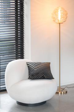 Fauteuil Pivotant Lounge Neige Blanc