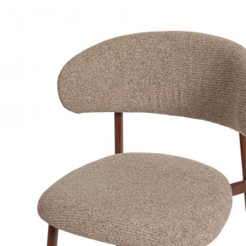 Tabouret de Bar Snack Curve Noyer NEW