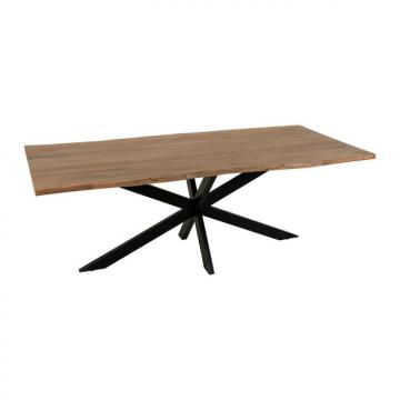 Table à Manger Indus Brooklyn Bois Métal 220cm