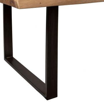 Table à Manger Factory Indus Bois Métal 200cm