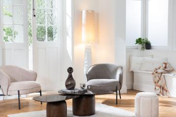 Lampe Lecture Tom Blanche H184cm