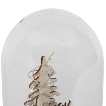 Cloche Noël Cerf Led Naturel