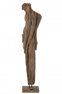 Décoration Abstraite Mira Teck Naturel 183cm