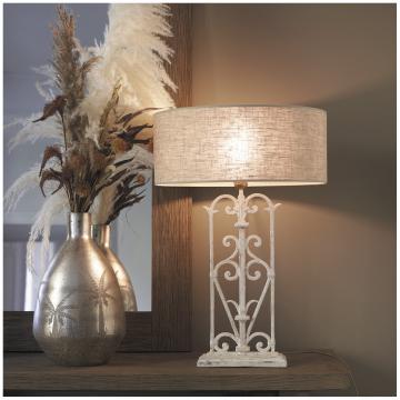 Abat-Jour Lin Naturel ø45cm