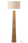 Lampadaire Filetage Bois Naturel
