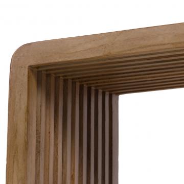 Etagère Murale Calopsite Teck Naturel 80cm