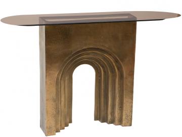 Console Carmen Aluminium Doré